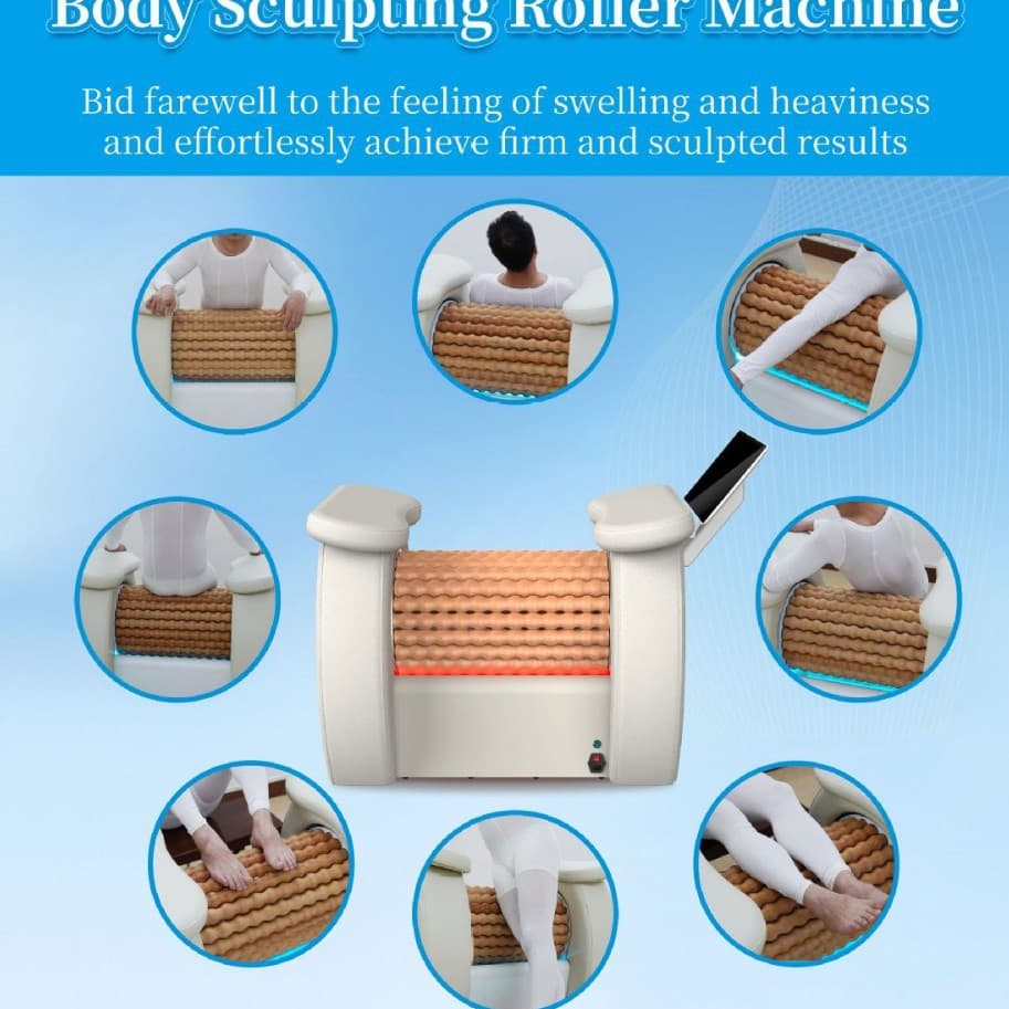Foreign Trade Roller Machine Gym Body Relaxation Massage Muscle Relief Fatigue Shaping Inner Ball Roller