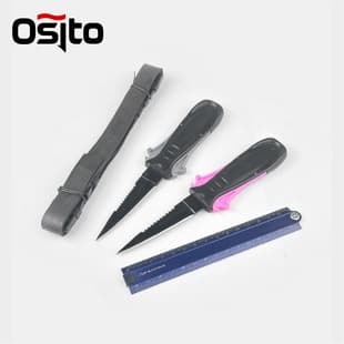 Water Rescue Knife Underwater Tool 420 Stainless Steel Diving Fire Escape Survival Fishing Hunting Outdoor Line Cutter