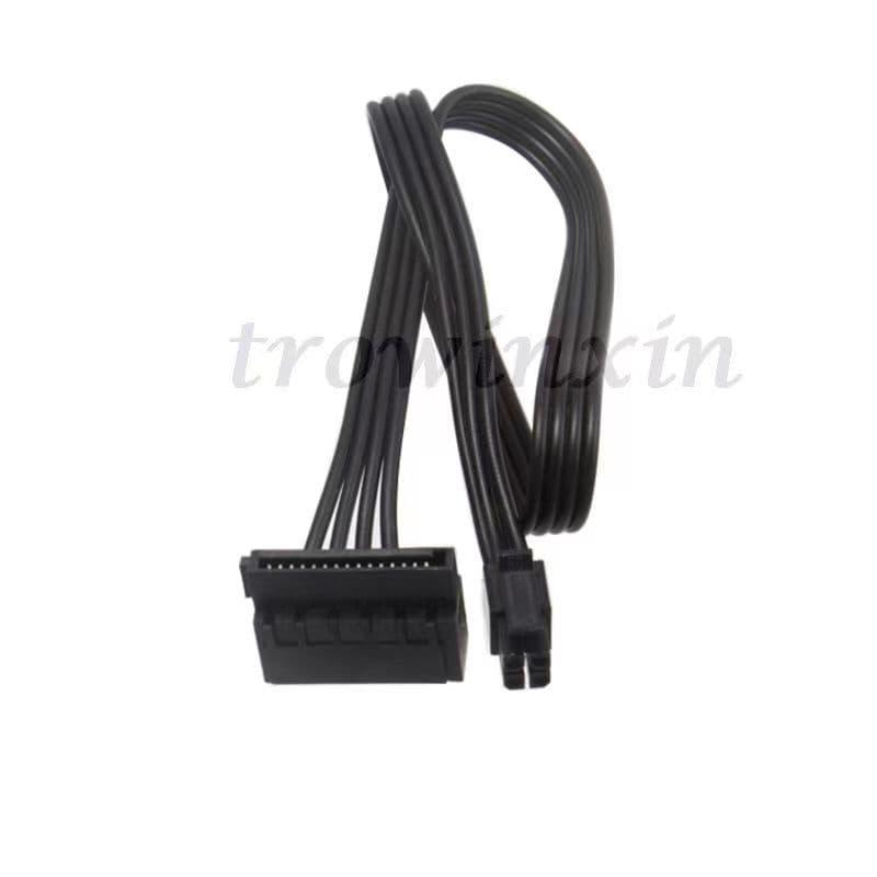 For Lenovo 4-pin power cable mini 4-pin hard drive power cable motherboard mini small 4P large 4P to SATA