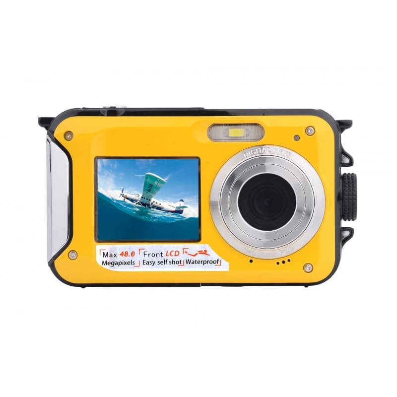 Export Underwater Camcorder Full HD 2.7K 48MP Waterproof Snorkeling Dual-screen Waterproof Digital Camera
