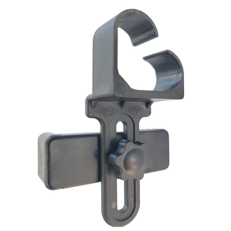 Corner telescope phone clip for connecting mobile phones to take photos and videos, open bracket clip manufacturer supplies cameras
