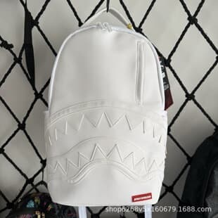 Cross-border New SG Backpack, Casual Shark Business Large Capacity Men's Backpack, Campus High Appearance Travel Backpack