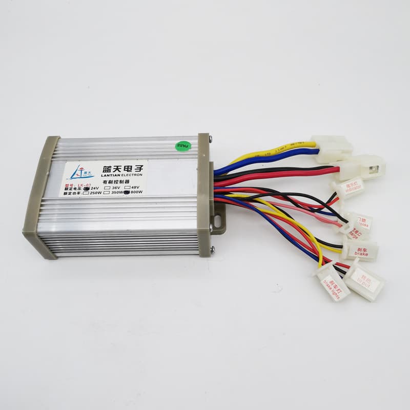 48V 1000W Modified Electric Mini Go-Kart Brushed DC High-Speed Motor Controller Throttle Kit