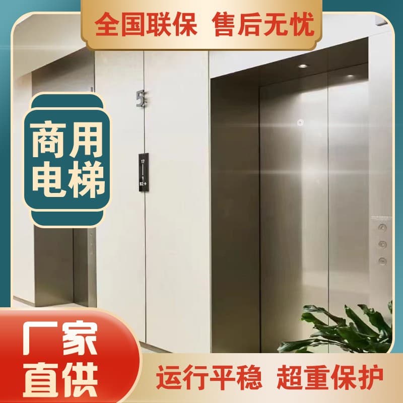 Production of custom-installed commercial passenger elevators for hotels, homestays, supermarkets, guesthouses, hospitals, factories, and residential area renovations, with inspection services.