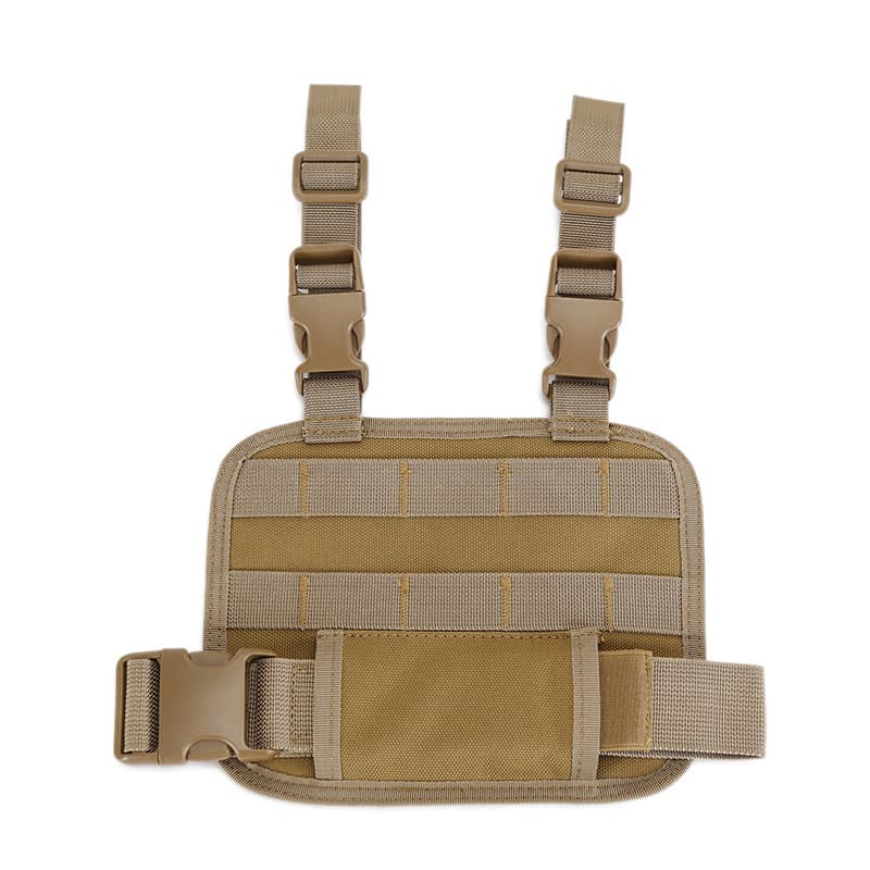 Outdoor Tactical Module Leg Mounting Panel CS Military Enthusiast Portable Magazine Pouch MOLLE Leg Holster Strap Leg Mount Bag