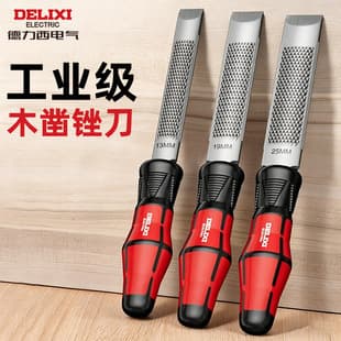 Delixi Electric Steel File Multi-Purpose High Carbon Steel Industrial Metal Wood Sanding Tool File and Chisel