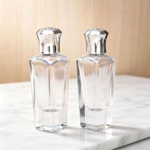 Hot-selling 50ml perfume bottle, stock available, 50ml snap-on perfume bottle, new style perfume bottle, wholesale perfume bottle, crystal white material