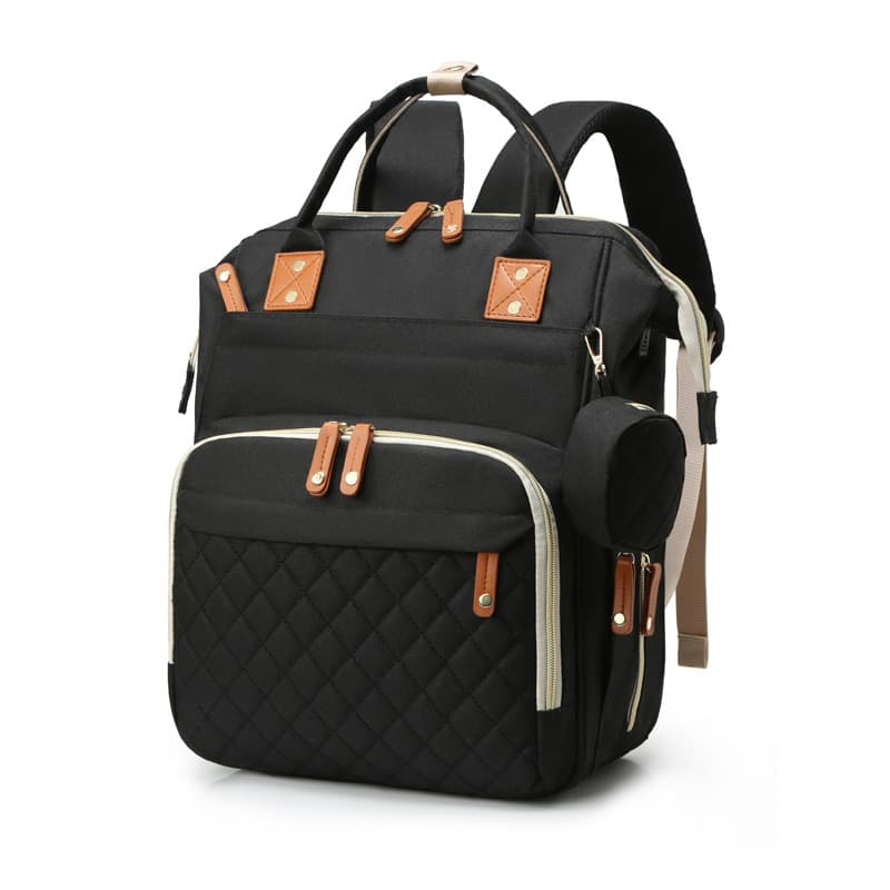 Cross-border Premium Mommy Bag Large Capacity Multifunctional Baby Diaper Backpack Lightweight Travel