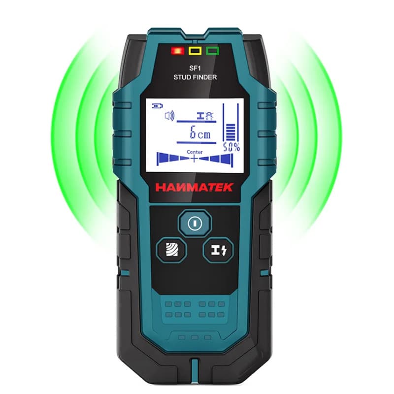 HANMATEK SF1 SF2 Multi-Function Wall Metal Rebar Wire Detector Wood High Precision Metal Detection