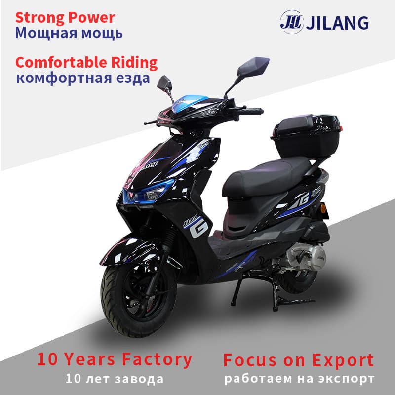 Jilang Foreign Trade Export 125Cc Two-Wheeled Gasoline Scooter Motorcycle Factory Wholesale Cross-Border