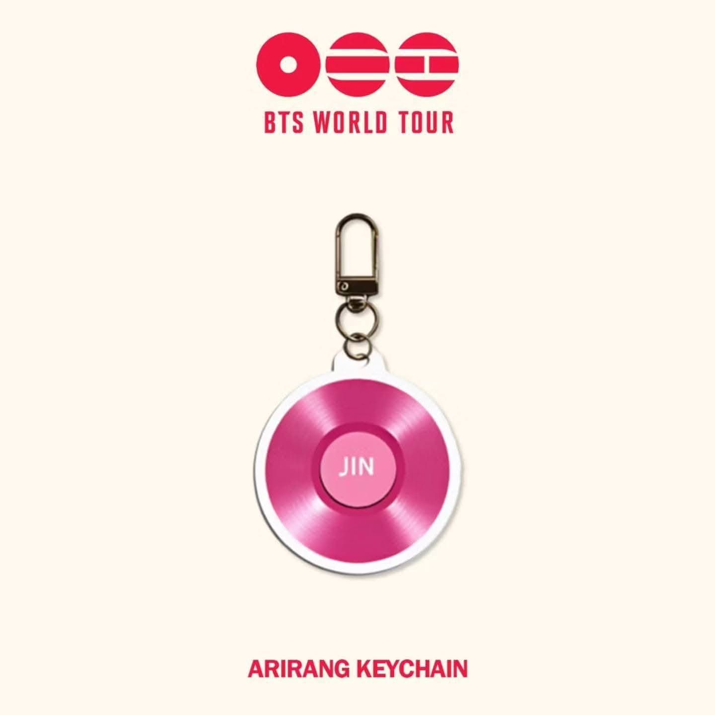 BTS World Tour Concert Same Style Acrylic Keychain Pendant Star Merchandise Support Gift Item Replica