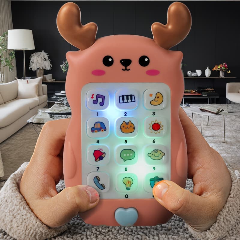 2026 New Cross-border Drop Shipping Cute Animal Early Education Phone (Ages 0-3)