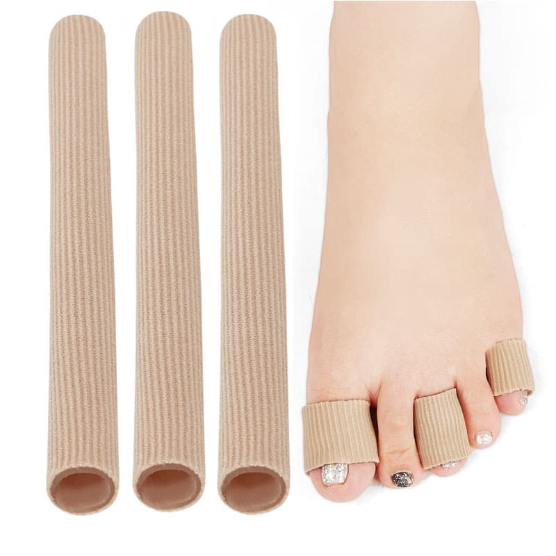 Fiber Trimmable Protective Silicone Anti-Chafing Toe Sleeve Bunion Finger Sleeve Toe Cover Factory