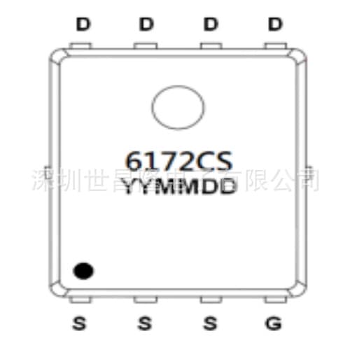 Taiwan-based Alfa-NMOS distributor AFN6172CS 100V 23A 4mΩ DFN-5X6-8L