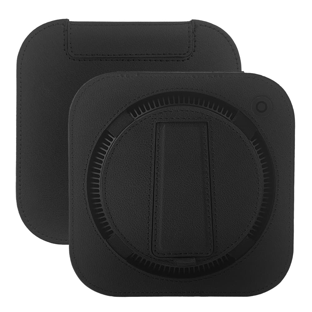 Protective Case for Mac mini M4, Anti-Drop Shell for Apple Host M4 Pro Mini Computer Leather Cover