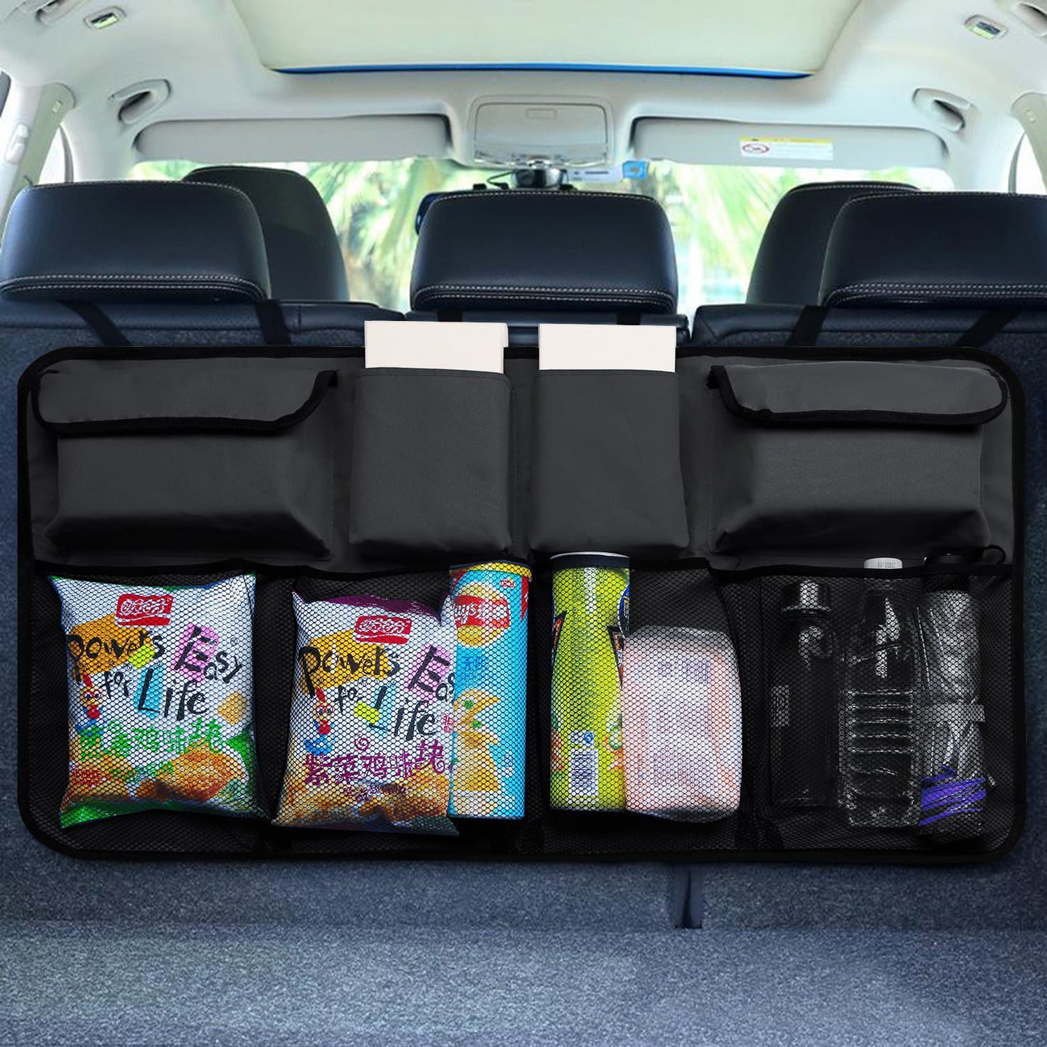 SUV Car Back Seat Storage Bag, Car Seat Back Hanging Bag Oxford Cloth Storage Bag, Car Seat Back Storage Bag Wholesale