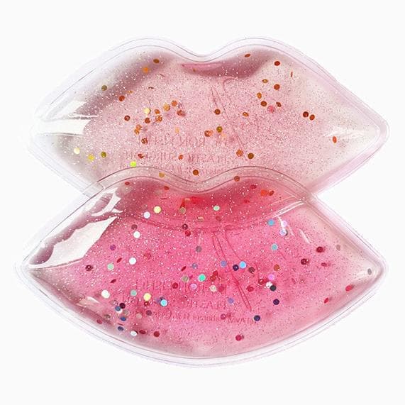 Factory Direct Supply Wholesale Lip-Shaped Hot and Cold Compresses Multi-Color Gel Lip Patches Hot and Cold Dual-Use Red Lip-Shaped Ice Patches Ice Compresses