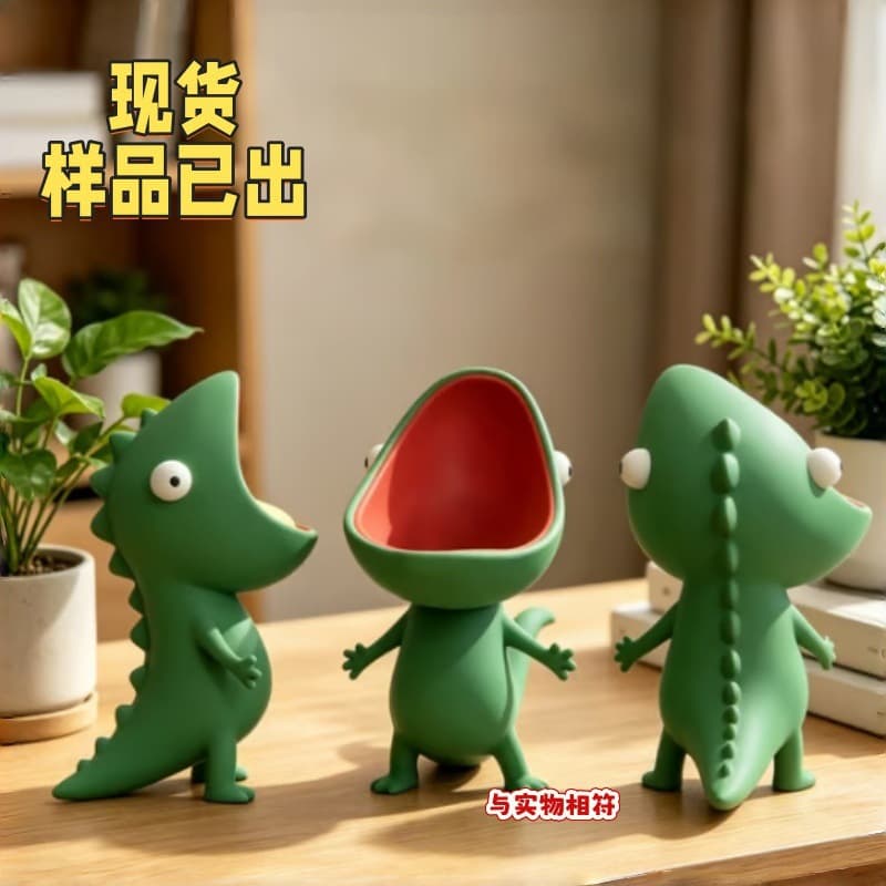 Cross-border new product Lizard Soap Holder green innovative lizard soap box storage box handicraft ornaments