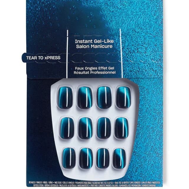 VickyxARTiSdiVoce Color Nail Polish New Neon Nail Art Dusk Sunset Cat Eye Fake Nails