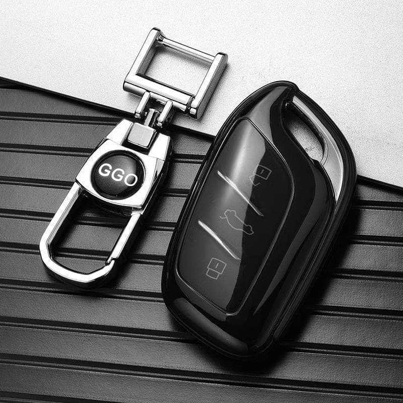Roewe RX5 Plus Key Case Cover, Compatible with i6, Koleos, RX9, Ei5/RX8, Longma, Rx3, Whale Key Fob Shell