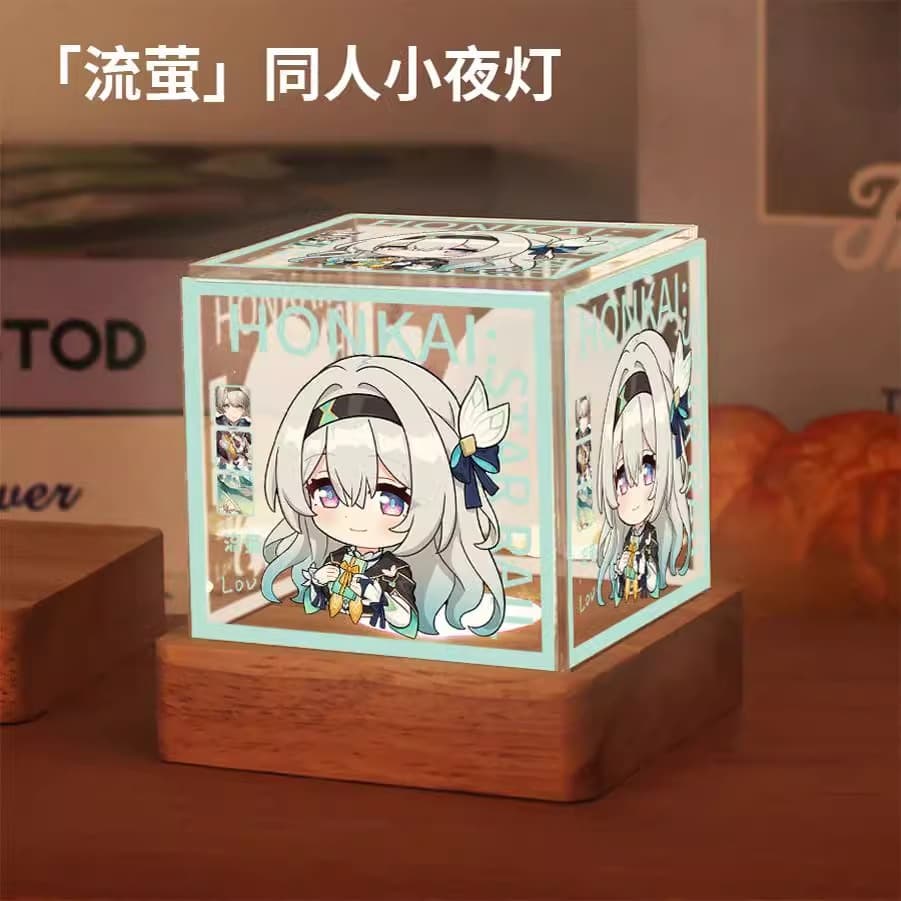 Liu Ying peripheral Jing Yuan Bai Lu Dan Heng Yan Qing Qing Que Jing Liu Huang Quan Huo Huo night light birthday gift for girls