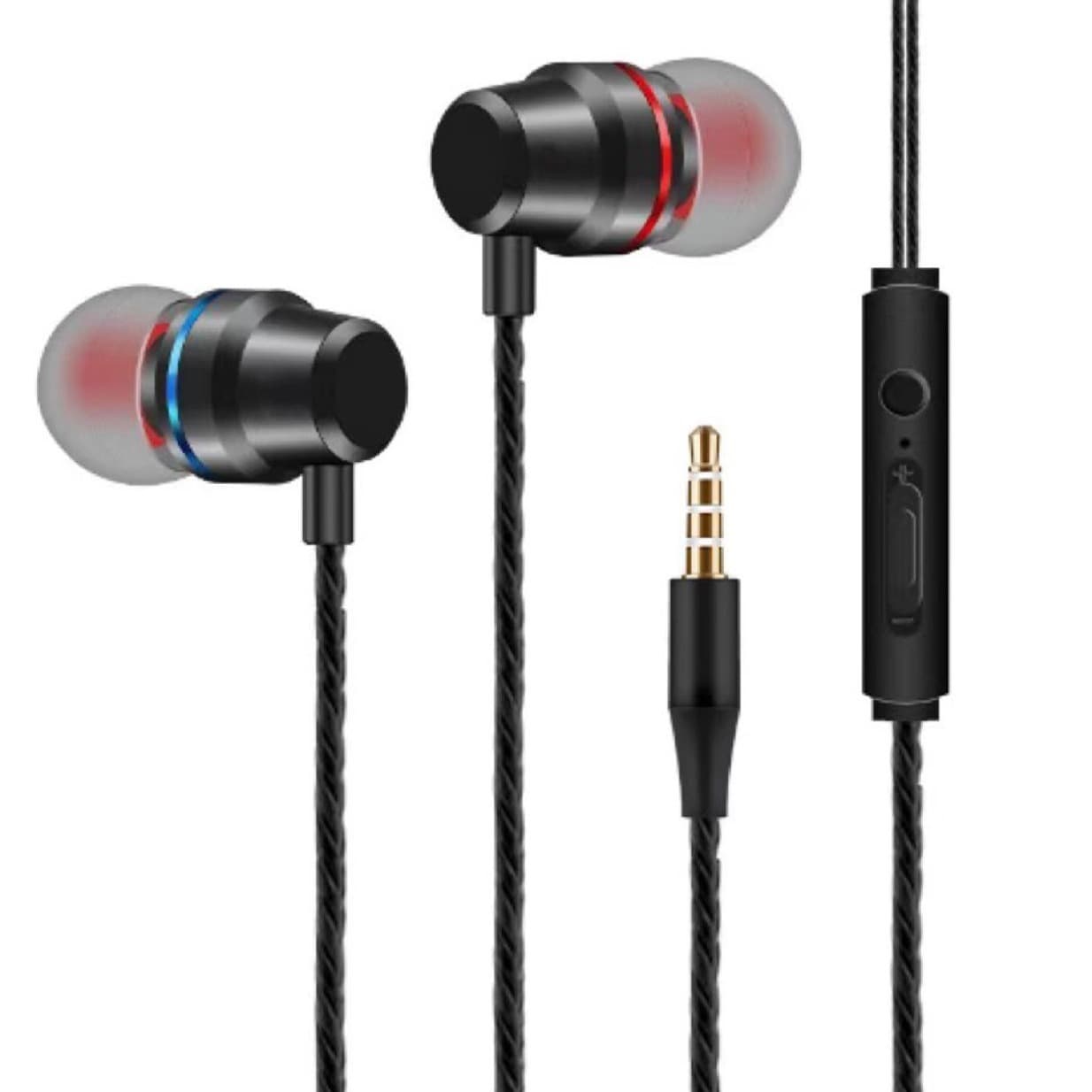 Cross-border Wholesale Bass-Enhanced Wired In-Ear Earphones with Control, Compatible with Huawei Type-C Earphones