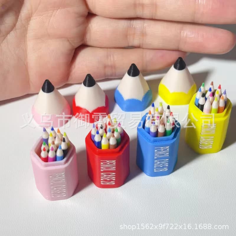 Cross-border New Product Piece Set of Mini Colored Pencils 13-Piece Mini Colored Pencil Set