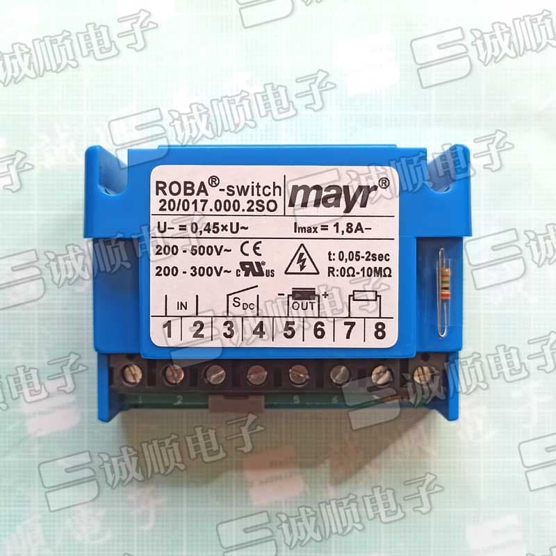 Mayr 20/017.000.2SO ROBA-switch 1.8A 200-500V~ 0.05-2sec.