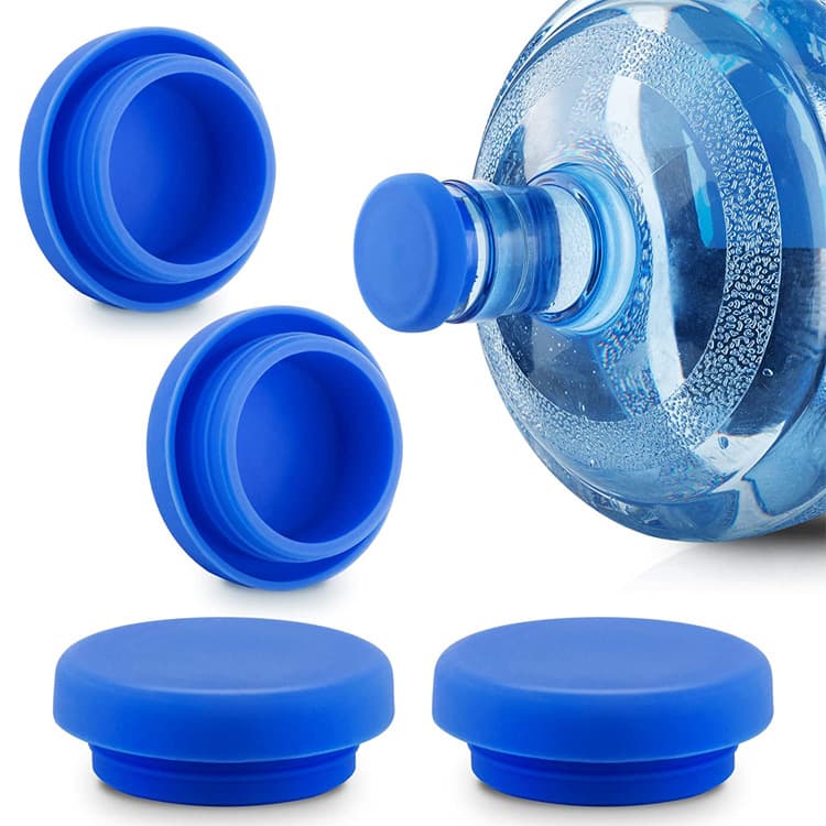 5 Packs 5 Gallon Water Jug Stoppers, 5-Gallon Reusable Replacement Lids, Smart Caps