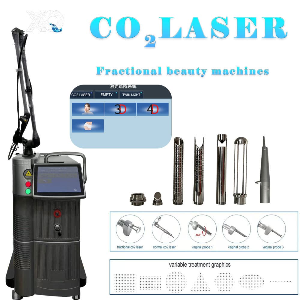 co2 fractional laser beauty instrument private instrument fades acne marks and pits pink and tender instrument beauty salon cross-border export
