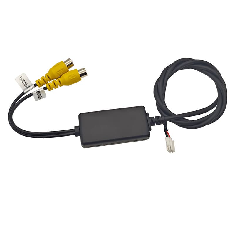 Car Android navigation video output cable, rear headrest display video converter, USB extension cable to CVBS