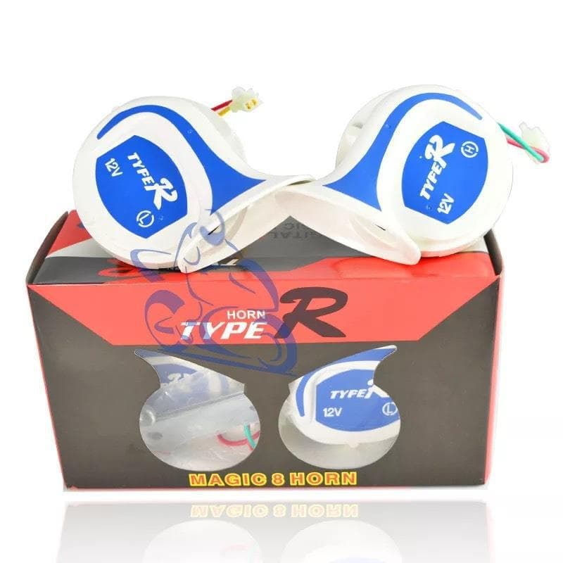 Motorcycle Horn Upgrade Accessories Snail Super Loud 12V Car 8-Tone Echo Multi-Tone Sound / Tweeter