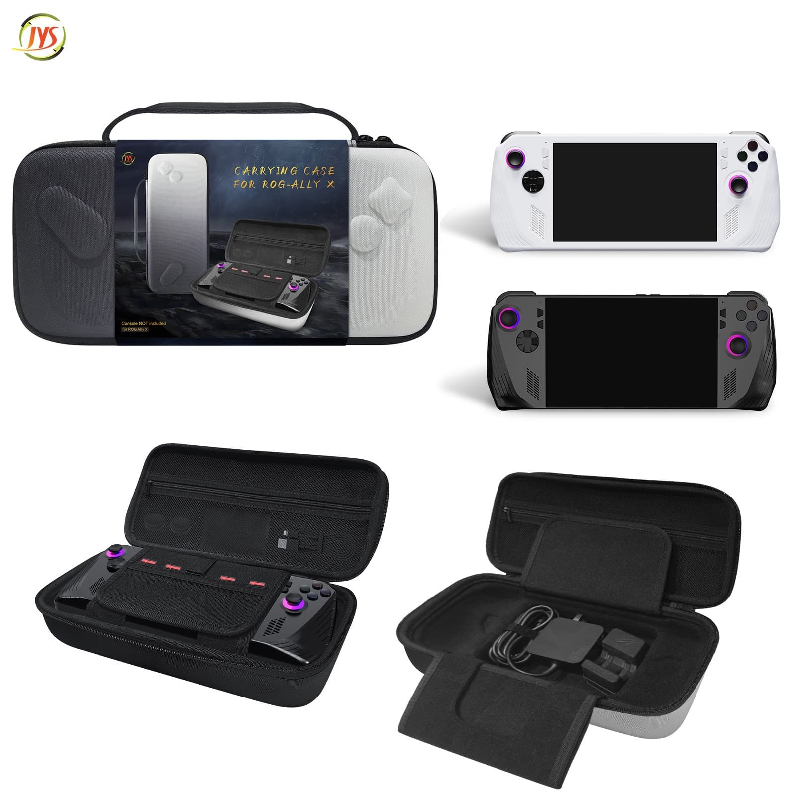 EVA Shockproof Scratch-resistant Portable Storage Case for ROG ASUS Ally X Handheld Console rog-all