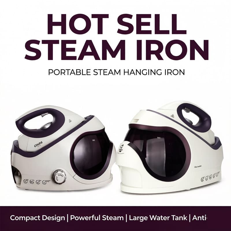 Foreign Trade Steam Electric Iron, Cross-Border High-Power Bottle-Type Garment and Curtain Shop Garment Steamer, High-Power Industrial Iron