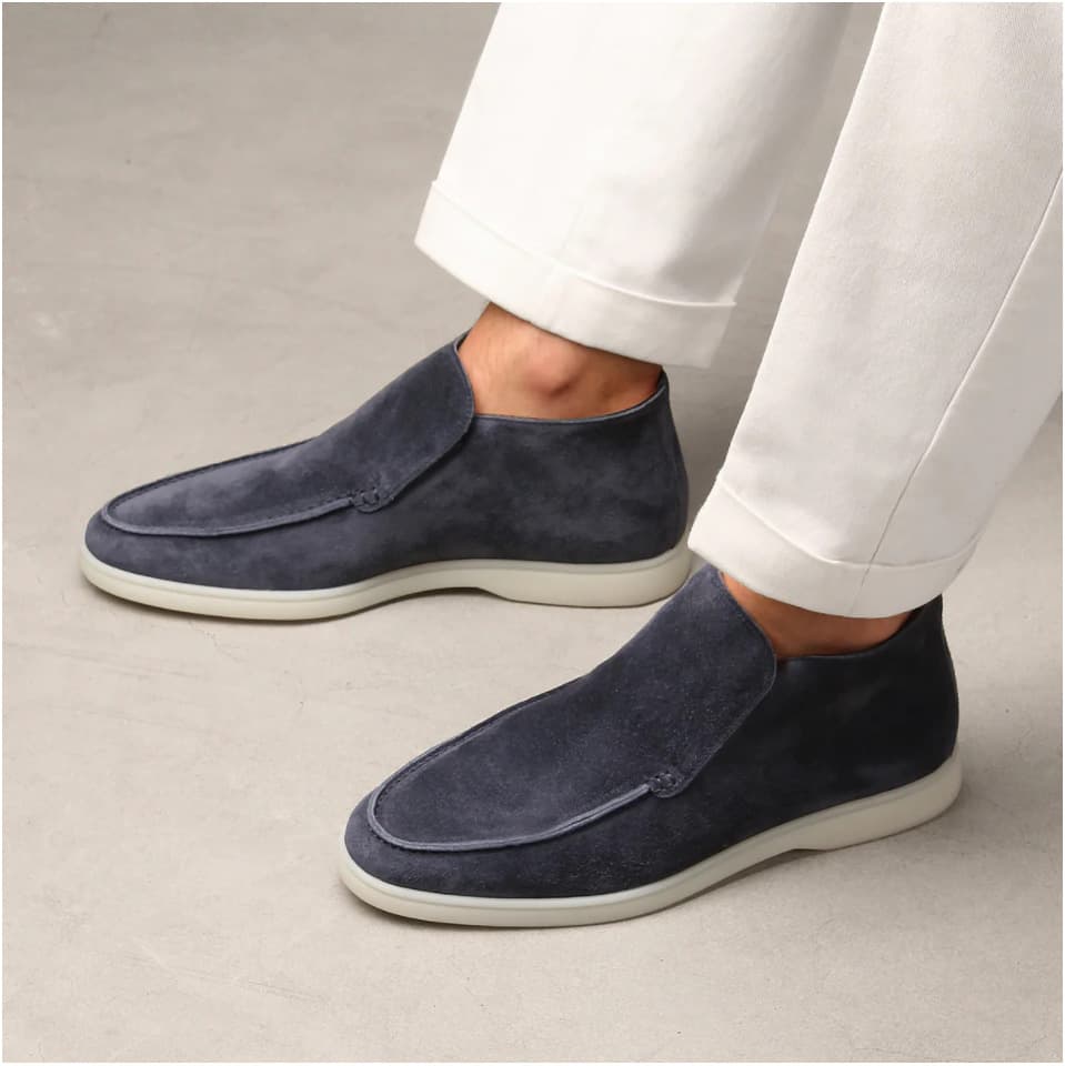2024 New European and American Men's Flat Shoes, Size 40-48 Large Size Casual Shoes