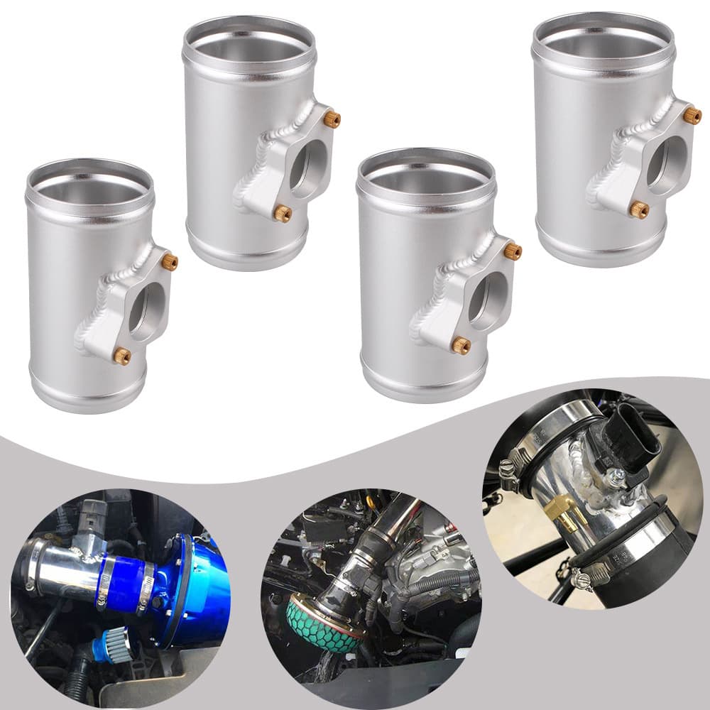 Car Intake Pipe Modified Parts Sensor Flange Air Flow Meter Base Compatible with Toyota Mazda