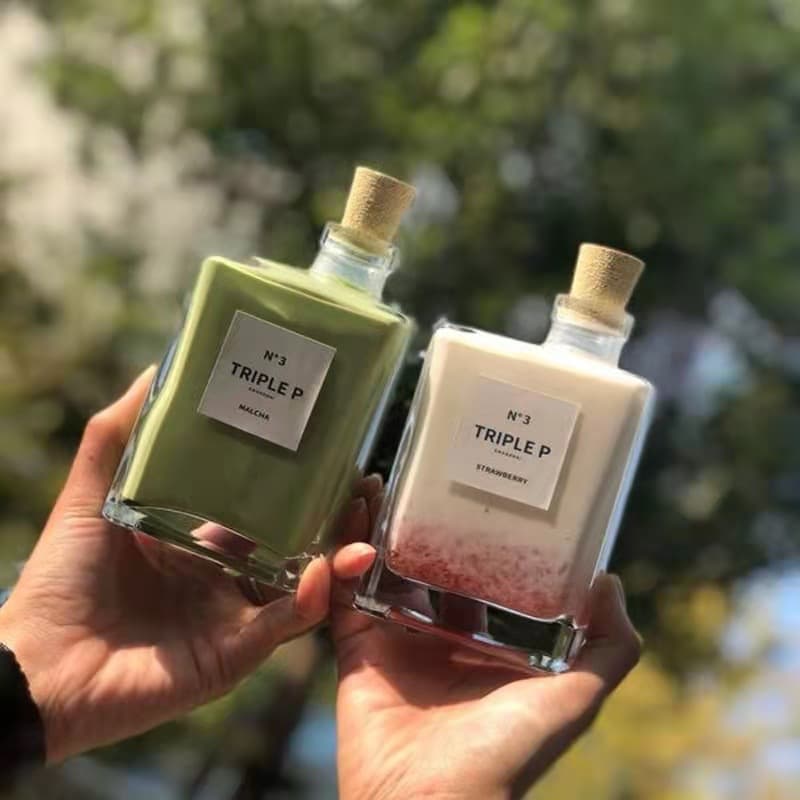 Wholesale Ins-style Glass Bottles for Milk Tea, Coffee, Cold Brew, Perfume, Beverages, Milk, Juice - Empty Ins-style Glass Bottles with Cork