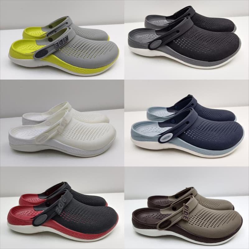 Cross Summer New Style Kroger 2nd Generation Clogs Couple Non-Slip Beach Shoes Men's and Women's Closed-Toe Sandals