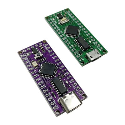 The LGT8F328P LQFP32 MiniEVB module development board is a replacement for the ATMEGA328 Nano V3.0.