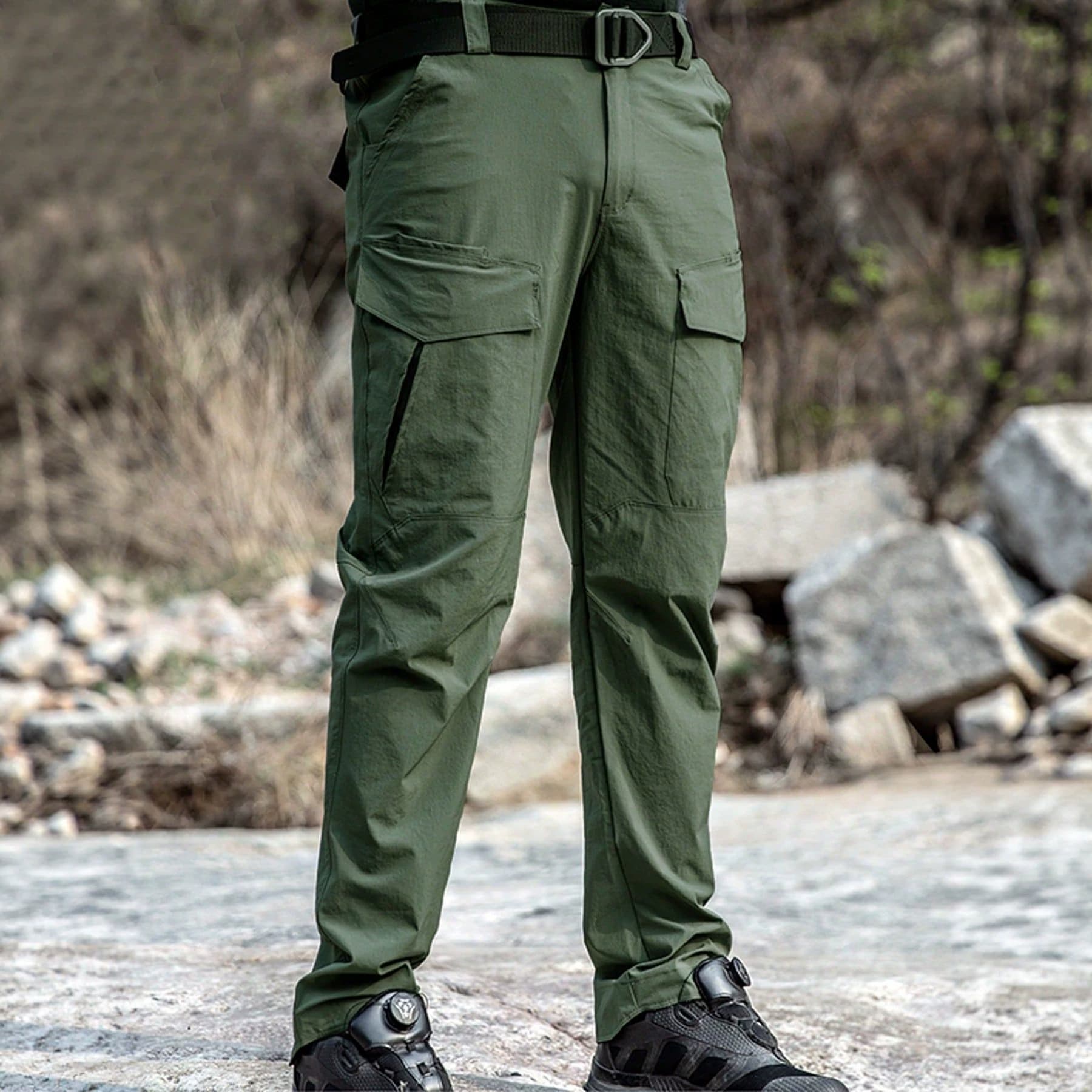 AliExpress 2026 Summer Men's Versatile Commuting Overalls Tactical Pants Quick-Drying Sports Combat Jogging Casual Pants