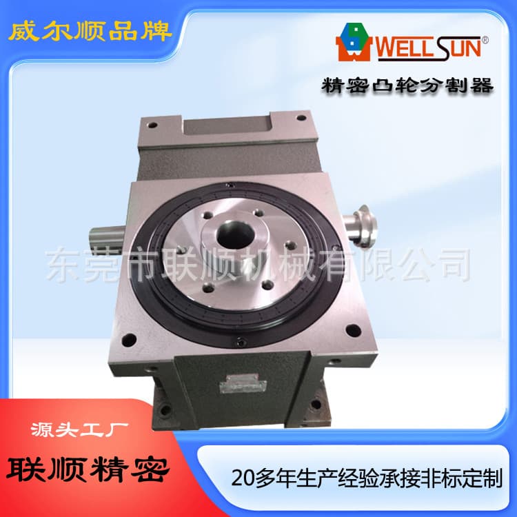 Wellsun brand hollow cam divider 110DF precision intermittent mechanical transmission automatic indexing