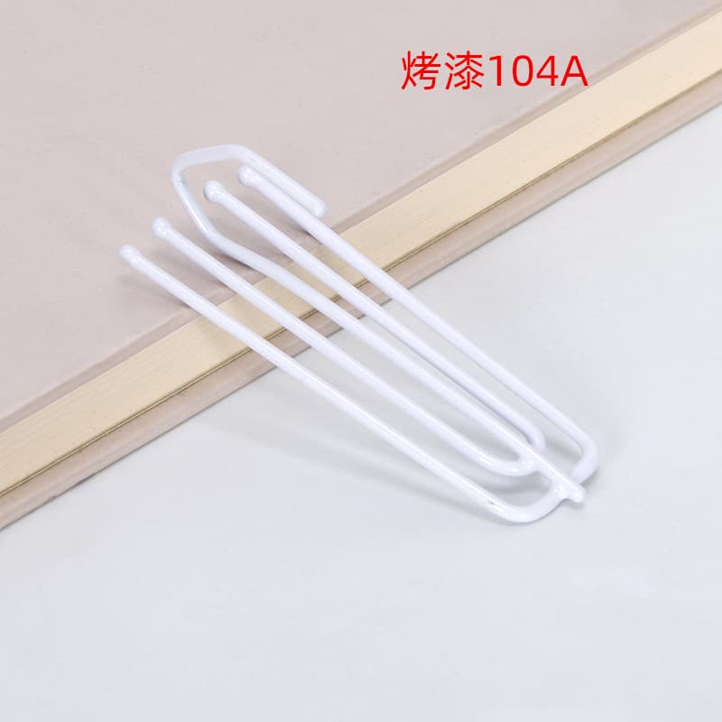 Curtain painted 104A four-claw hooks, 804A painted spray-coated, curtain hooks four-prong hooks, fabric fork hooks