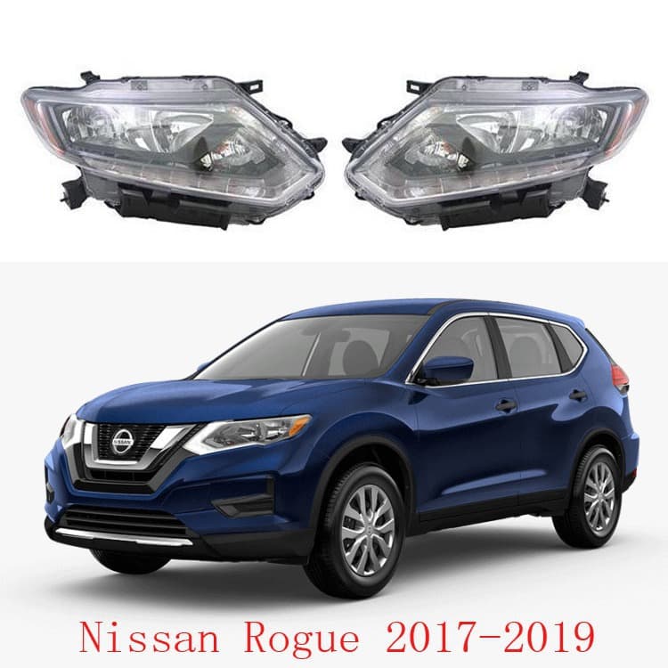 Compatible with Nissan Rogue Headlight USA 2017-2019