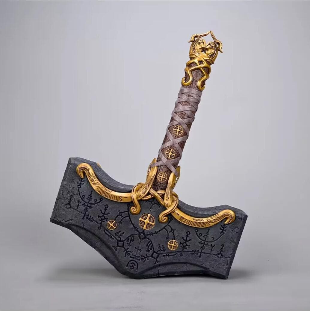 God of War 5 Quake Avengers Weapon Peripherals Model Figures Toy Ornaments