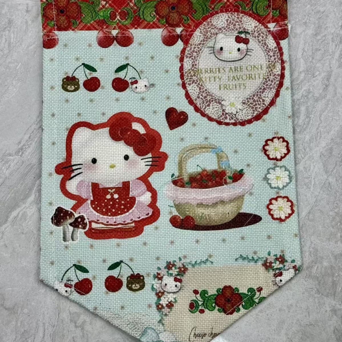 Cute cartoon Kitty bedroom door curtain pennant curtain girl heart Hello Kitty cardboard partition room ins decoration