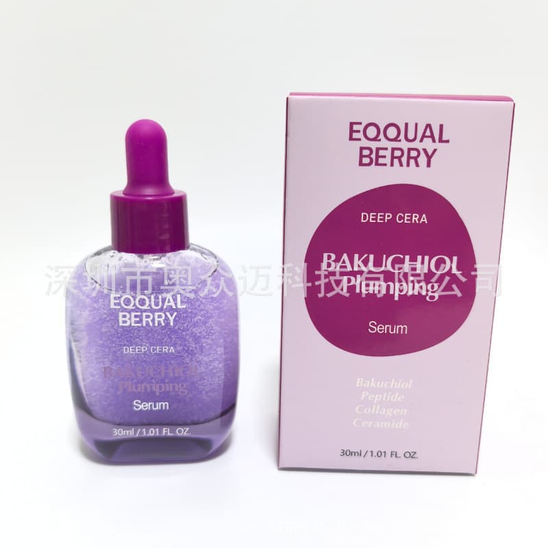 Cross-border Hot Seller EQQUAL BERRY Bakuchiol Volumizing Vitamin Serum