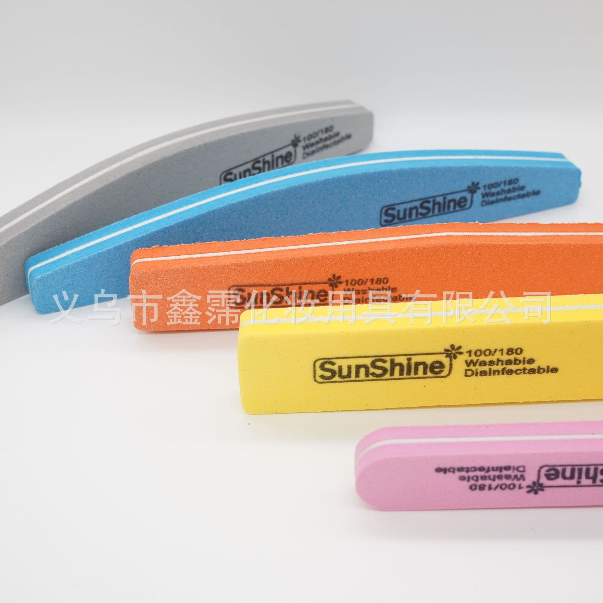 Source manufacturer double-sided manicure sponge strip, sanding strip, water washing sand polishing nail file, manicure shaping tool