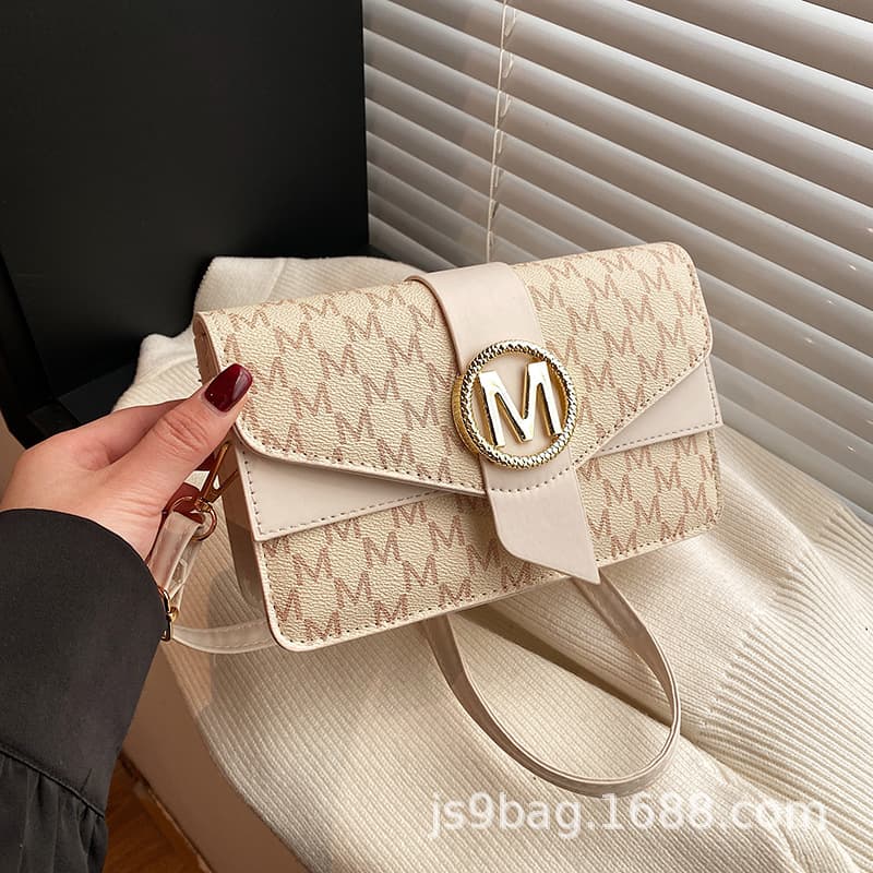 French style small fragrance niche small square bag new foreign trade retro simple cross-border fashion high-end single shoulder crossbody bag