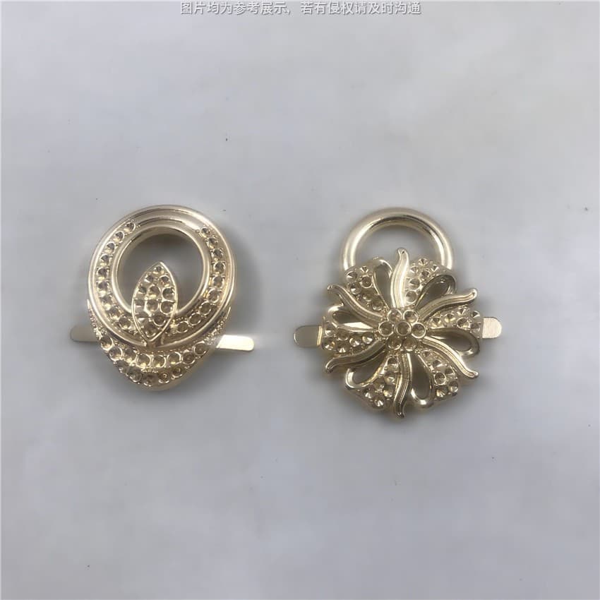 Shoe upper decorations shoe stickers accessories party hat sequins bag surface small ornaments sandal flowing rhinestone buckle