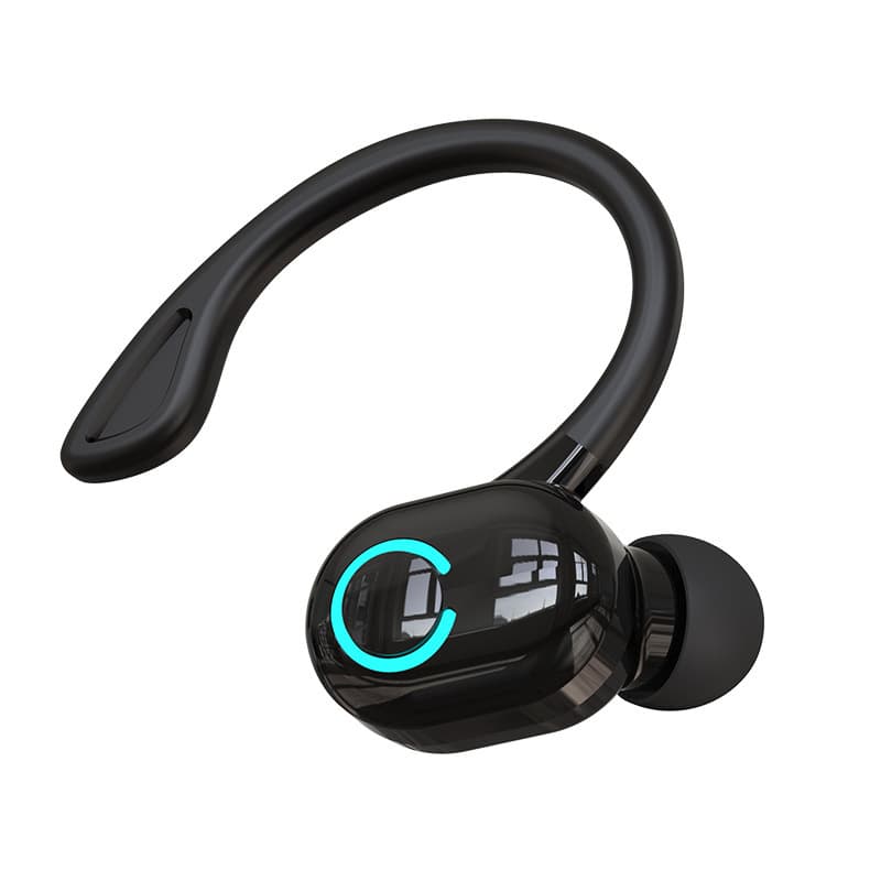 Popular W6 Bluetooth Headset Wireless Single Earhook Earphones Wireless Sports Headset Cross-Border Wholesale